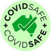 Covid safe sticker